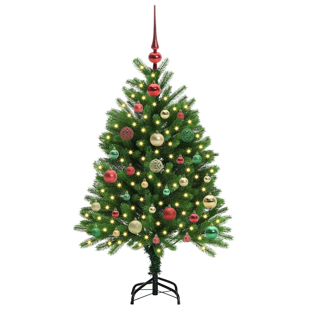 vidaXL Christmas Tree with 150 LEDs with Stand Green 120 cm PE - 49251