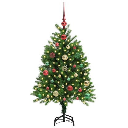 vidaXL Christmas Tree with 150 LEDs with Stand Green 120 cm PE - 49251