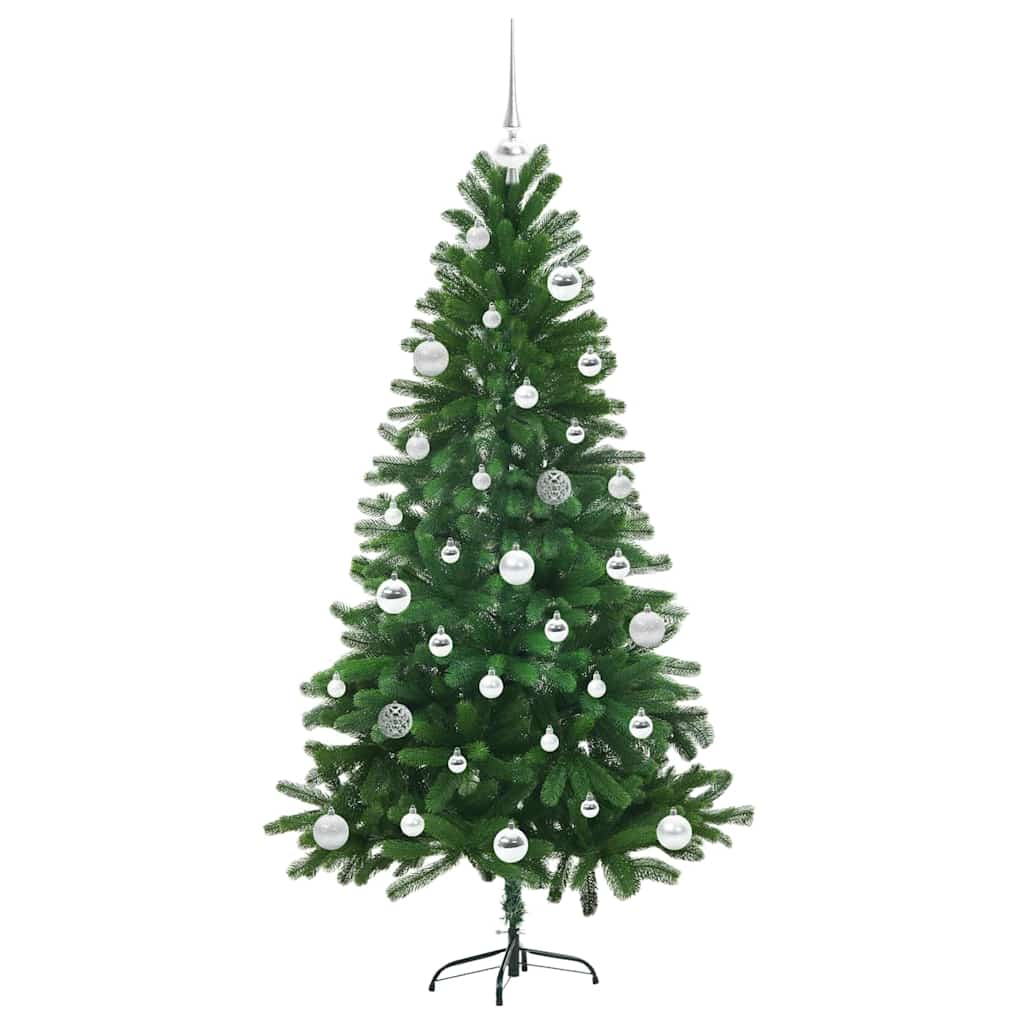 vidaXL Christmas Tree with 150 LEDs with Stand Green 150 cm PE - 49283