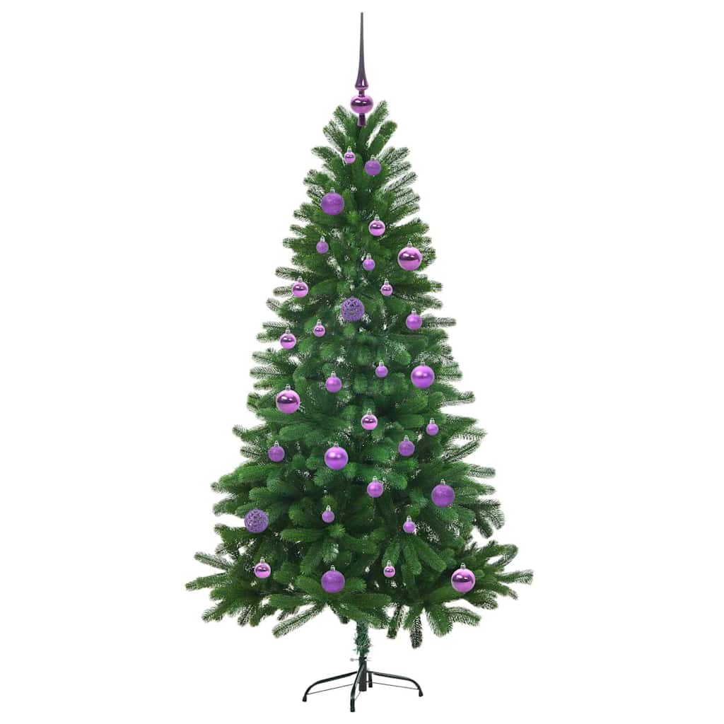 vidaXL Christmas Tree with 150 LEDs with Stand Green 150 cm PE - 49288