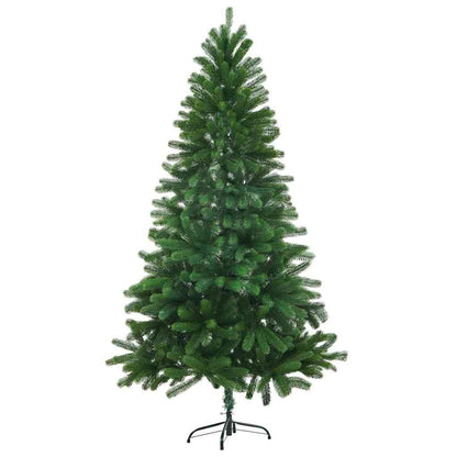 vidaXL Christmas Tree with 150 LEDs with Stand Green 150 cm PE - 49297