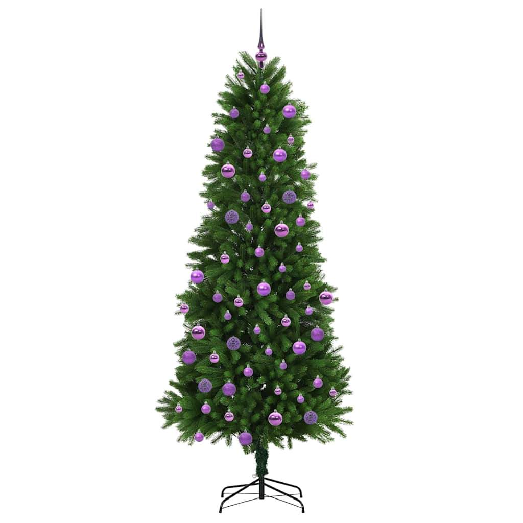 vidaXL Christmas Tree with 300 LEDs with Stand Green 240 cm PE - 49304