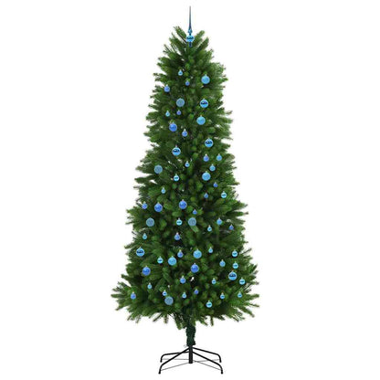 vidaXL Christmas Tree with 300 LEDs with Stand Green 240 cm PE - 49307
