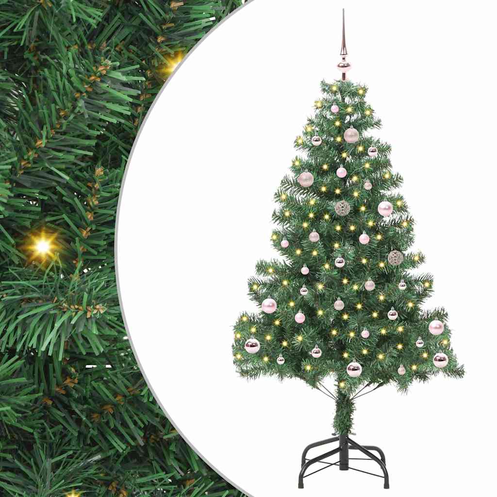vidaXL Christmas Tree Green 150 cm PVC - 49340
