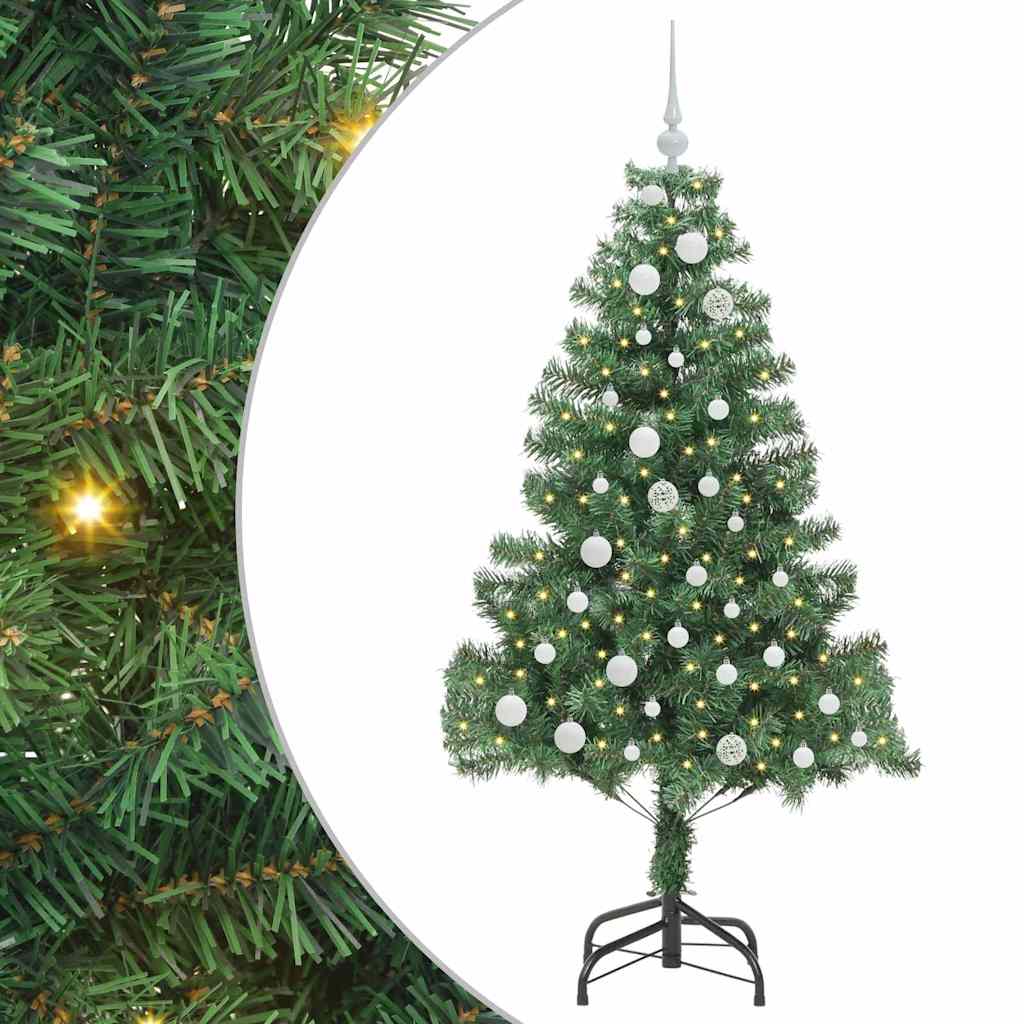 vidaXL Christmas Tree Green 150 cm PVC - 49347