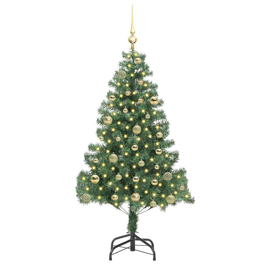 vidaXL Christmas Tree Green 150 cm PVC - 49348