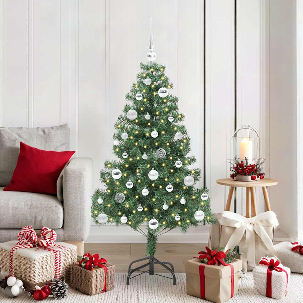 vidaXL Christmas Tree Green 150 cm PVC - 49359