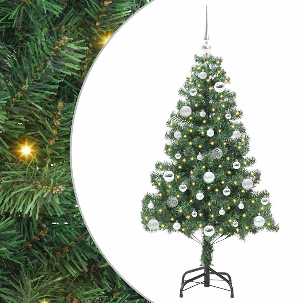 vidaXL Christmas Tree Green 150 cm PVC - 49359