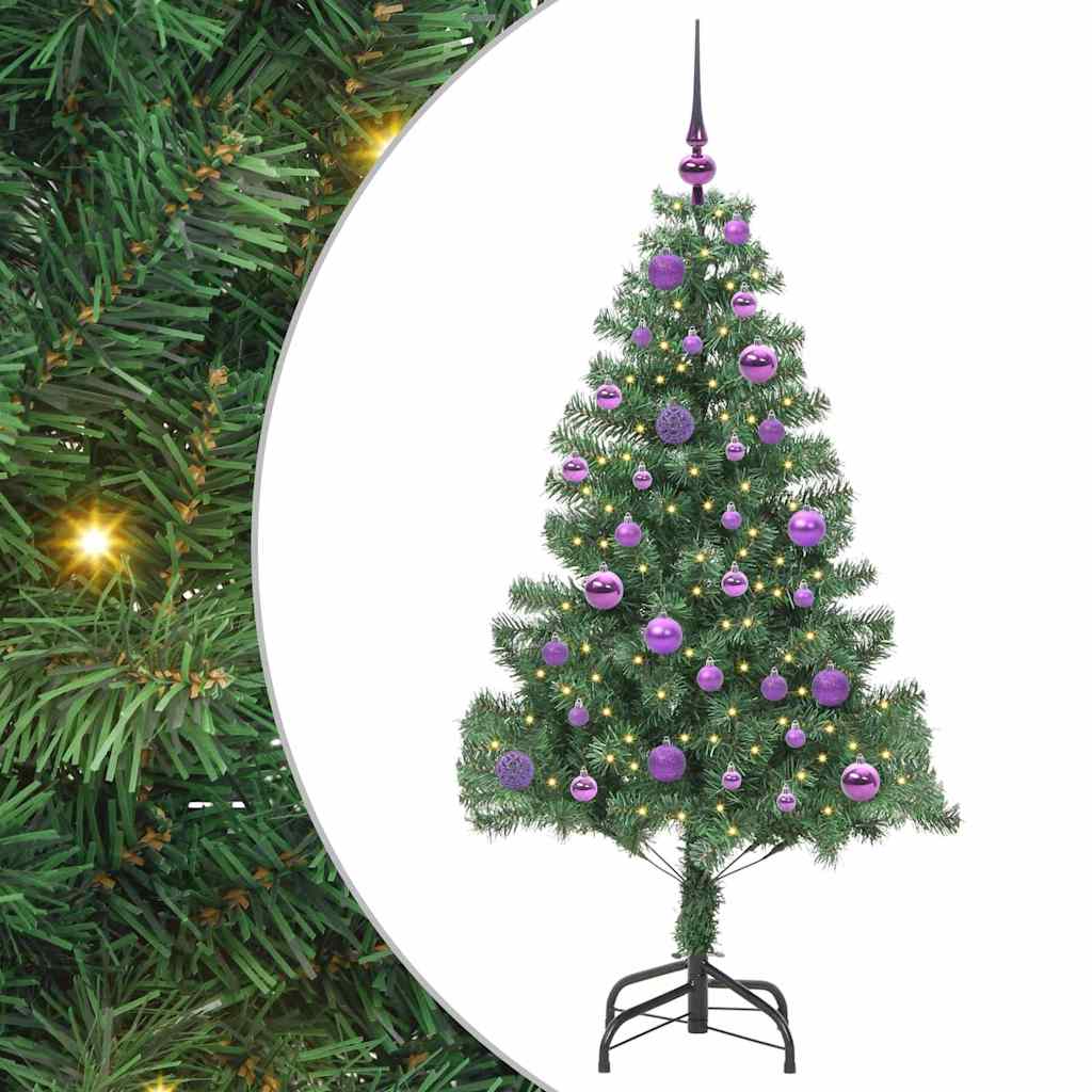 vidaXL Christmas Tree Green 150 cm PVC - 49360