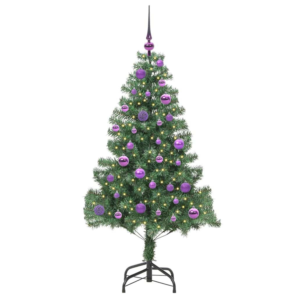 vidaXL Christmas Tree Green 150 cm PVC - 49360