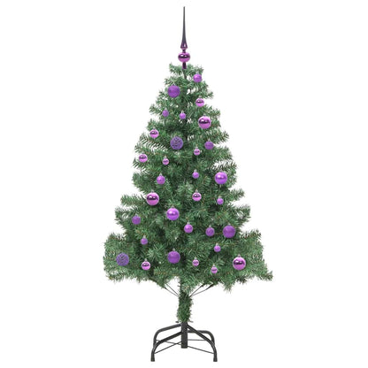 vidaXL Christmas Tree Green 150 cm PVC - 49360