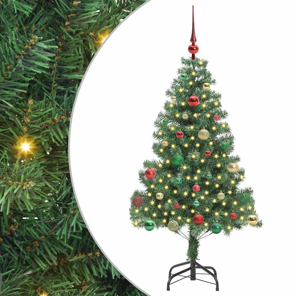 vidaXL Christmas Tree Green 150 cm PVC - 49374