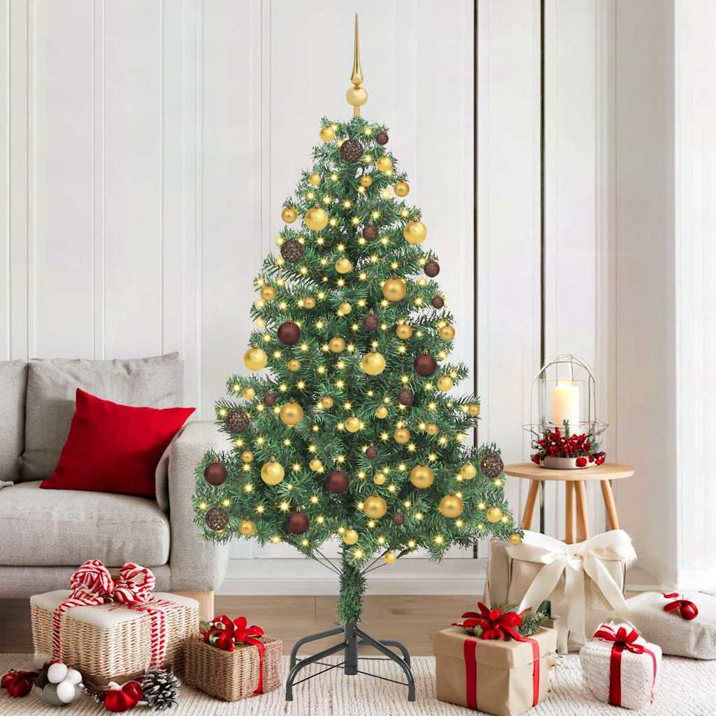 vidaXL Christmas Tree Green 180 cm PVC - 49380