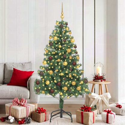 vidaXL Christmas Tree Green 180 cm PVC - 49380