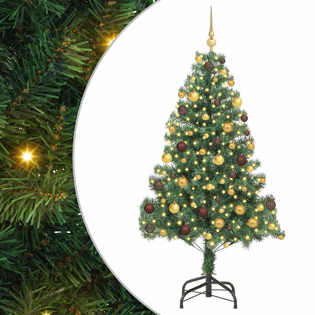 vidaXL Christmas Tree Green 180 cm PVC - 49380