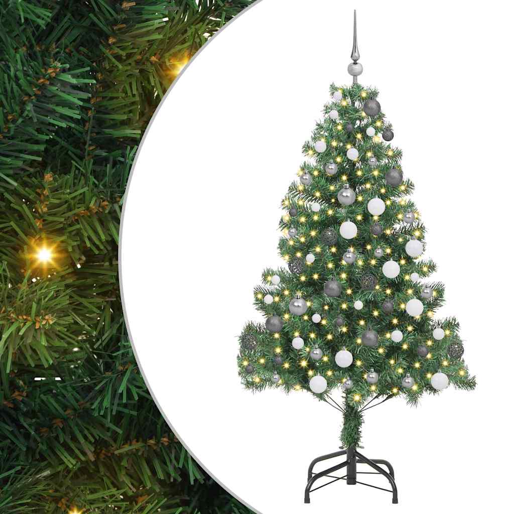 vidaXL Christmas Tree Green 180 cm PVC - 49389