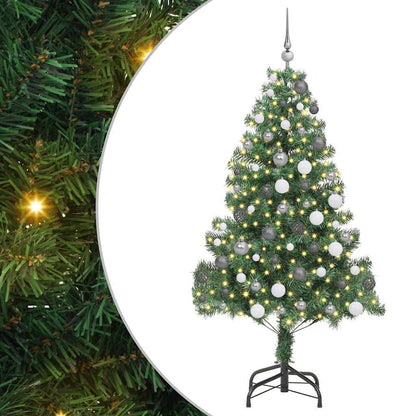 vidaXL Christmas Tree Green 180 cm PVC - 49389