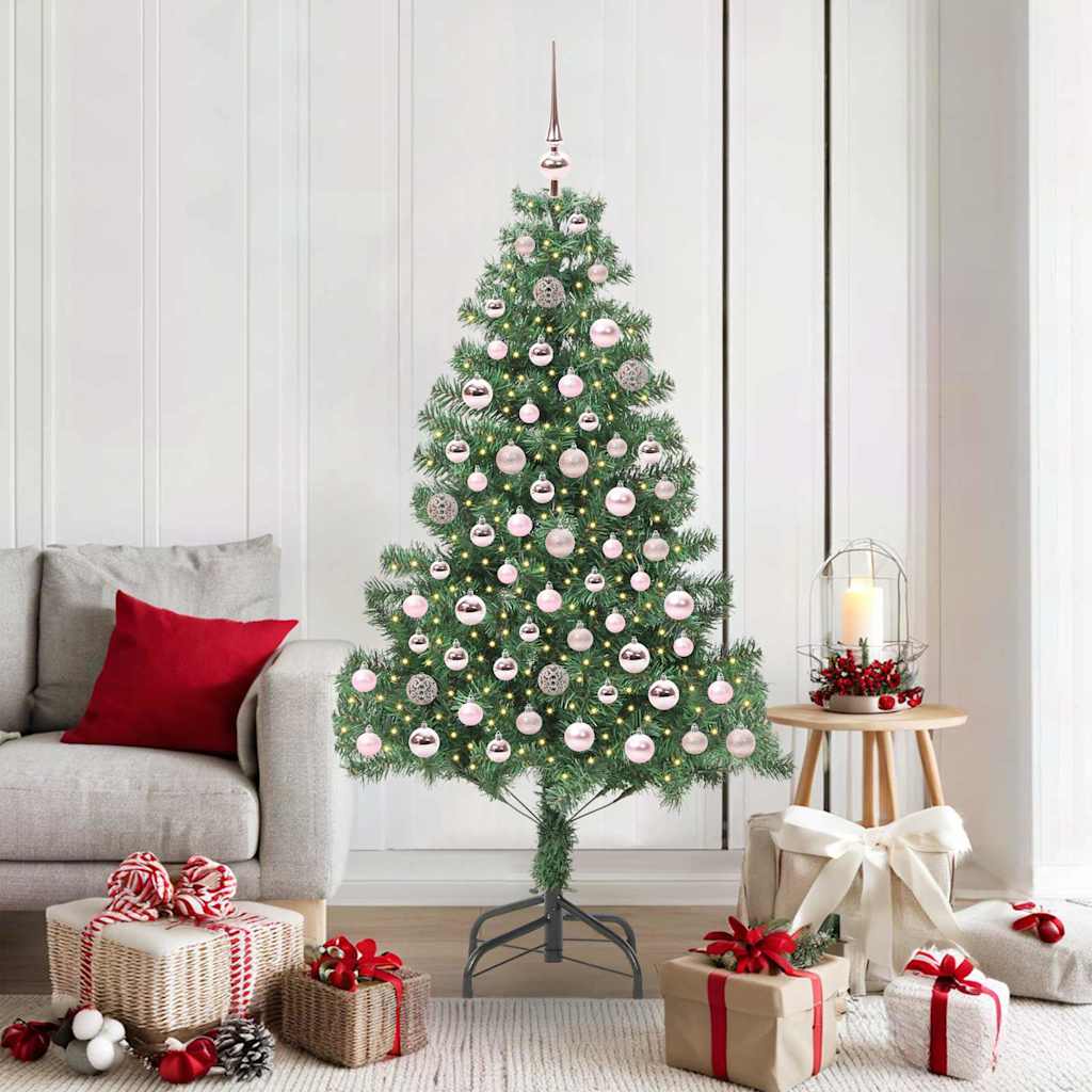 vidaXL Christmas Tree Green 180 cm PVC - 49397