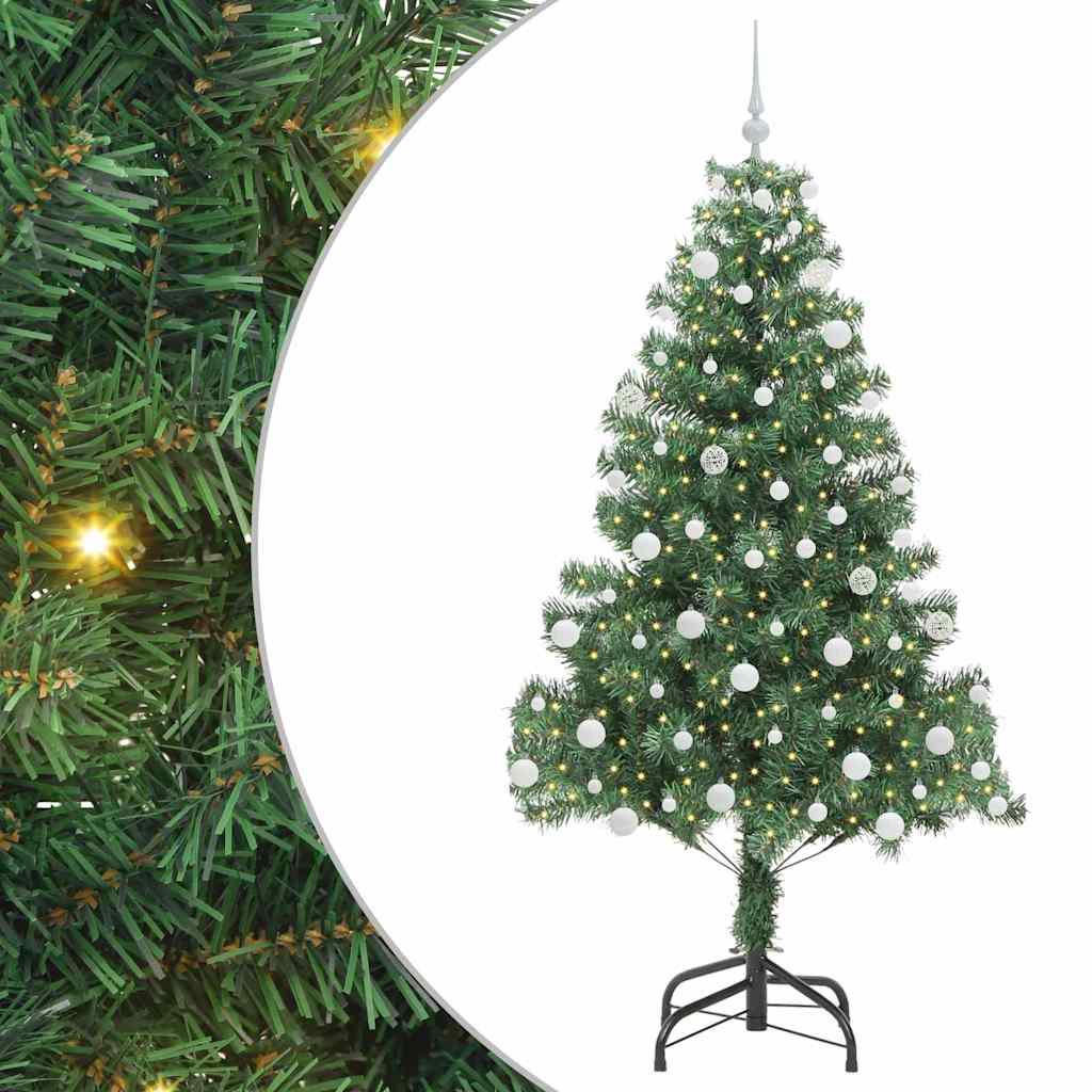 vidaXL Christmas Tree Green 180 cm PVC - 49398