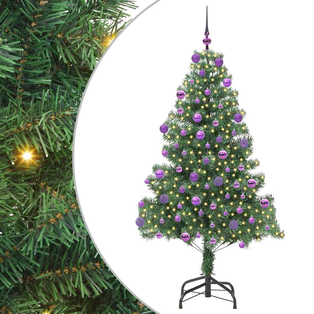 vidaXL Christmas Tree Green 180 cm PVC - 49409