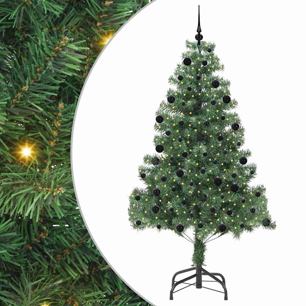 vidaXL Christmas Tree Green 210 cm PVC