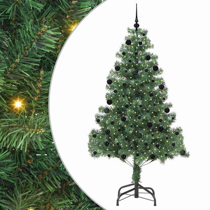 vidaXL Christmas Tree Green 210 cm PVC