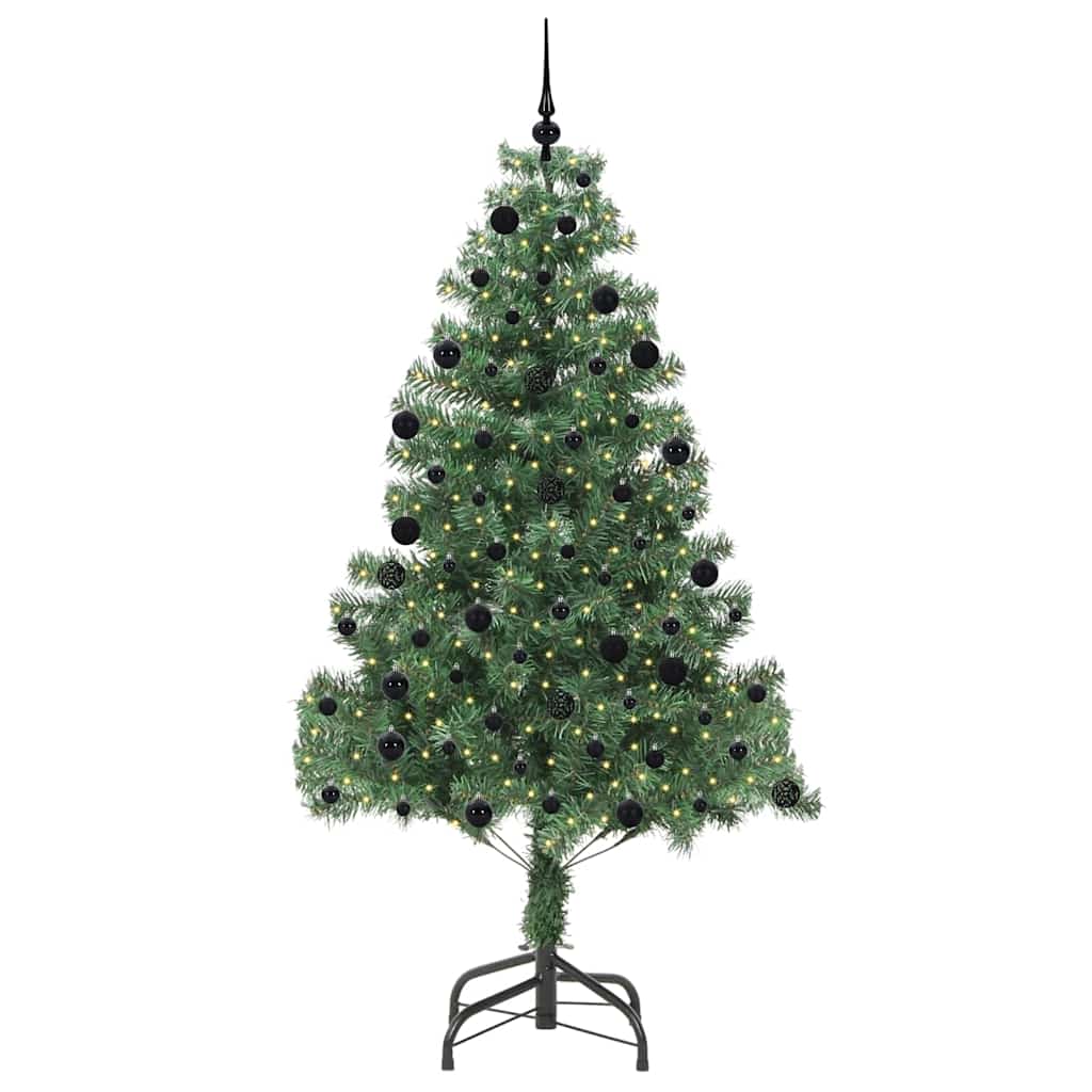 vidaXL Christmas Tree Green 210 cm PVC
