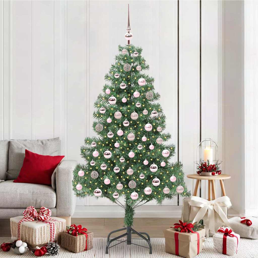 vidaXL Christmas Tree Green 210 cm PVC - 49424