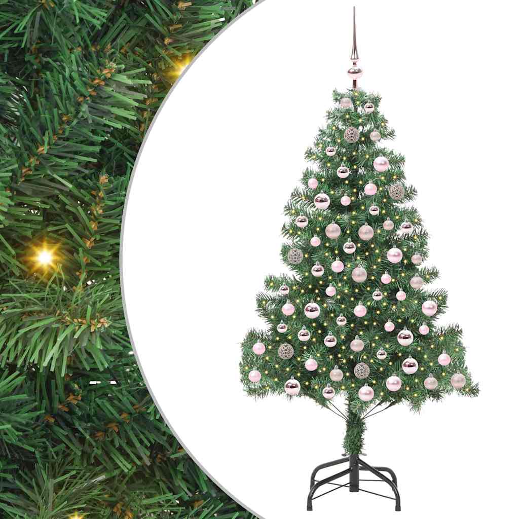 vidaXL Christmas Tree Green 210 cm PVC - 49424