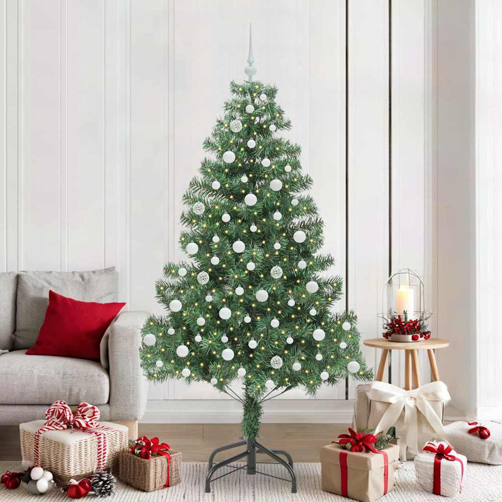 vidaXL Christmas Tree Green 210 cm PVC - 49429