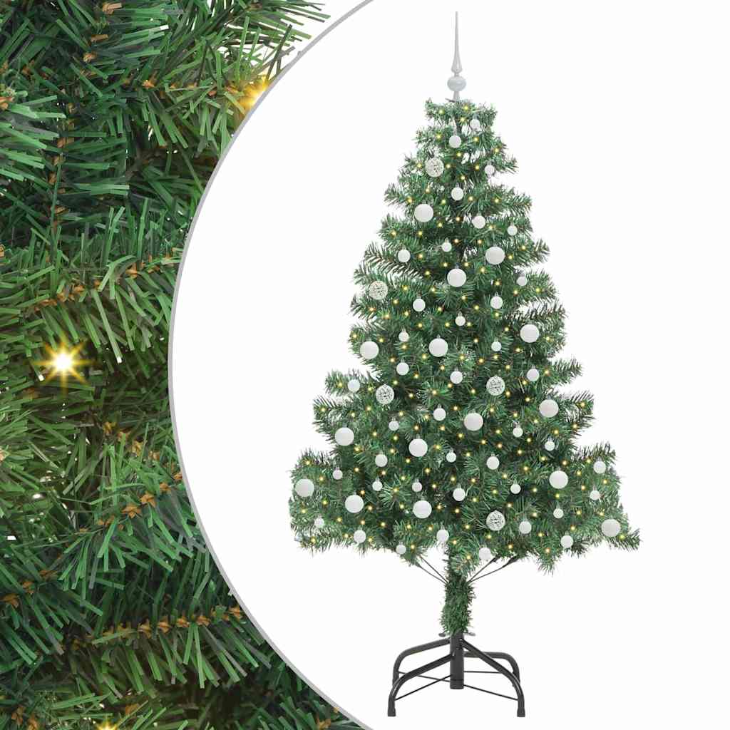 vidaXL Christmas Tree Green 210 cm PVC - 49429