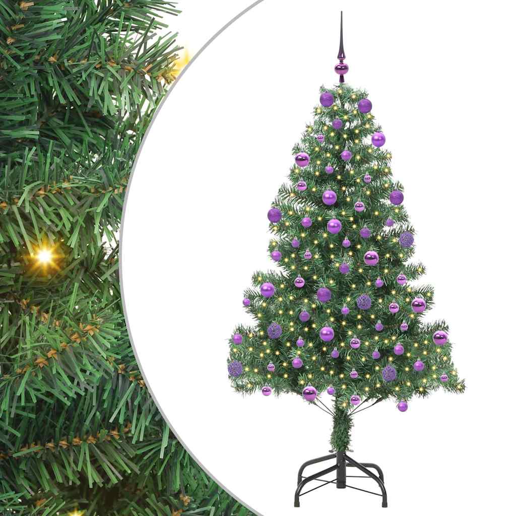 vidaXL Christmas Tree Green 210 cm PVC - 49433