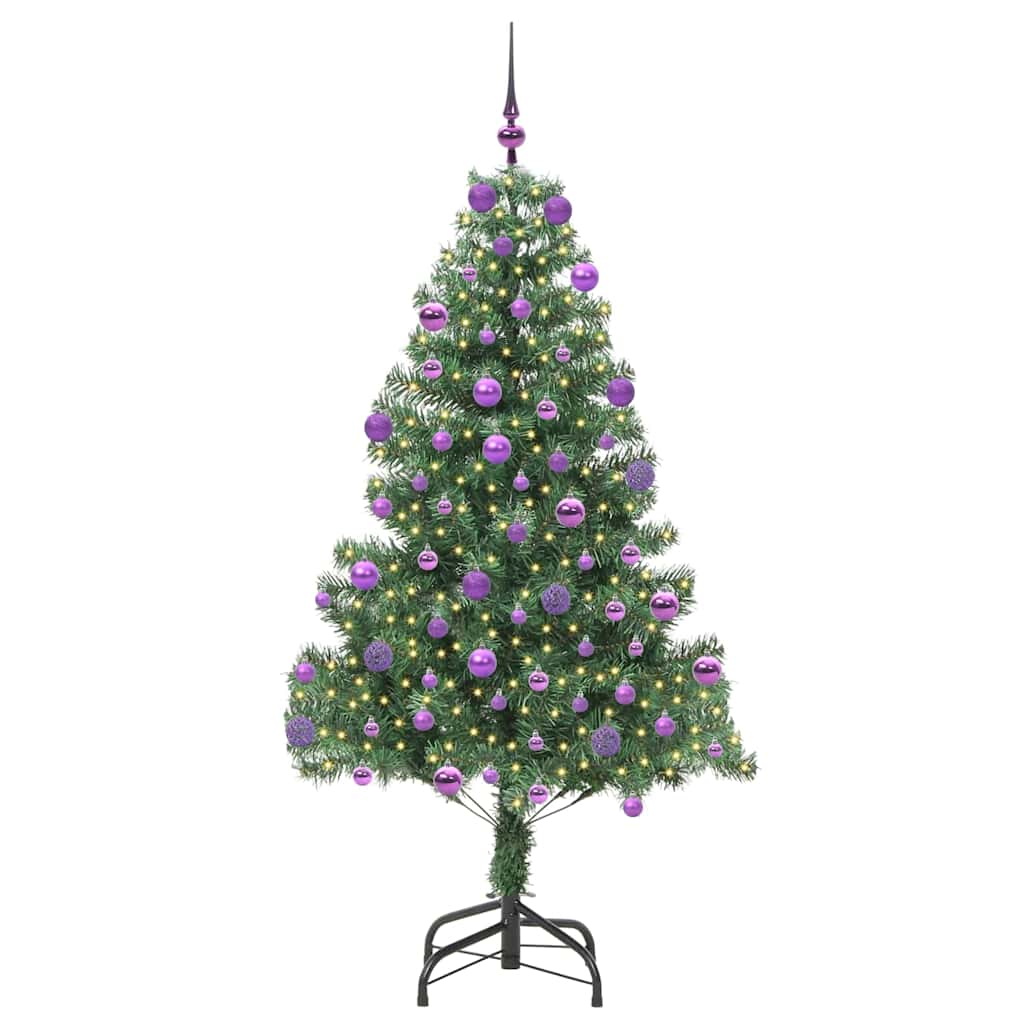 vidaXL Christmas Tree Green 210 cm PVC - 49433