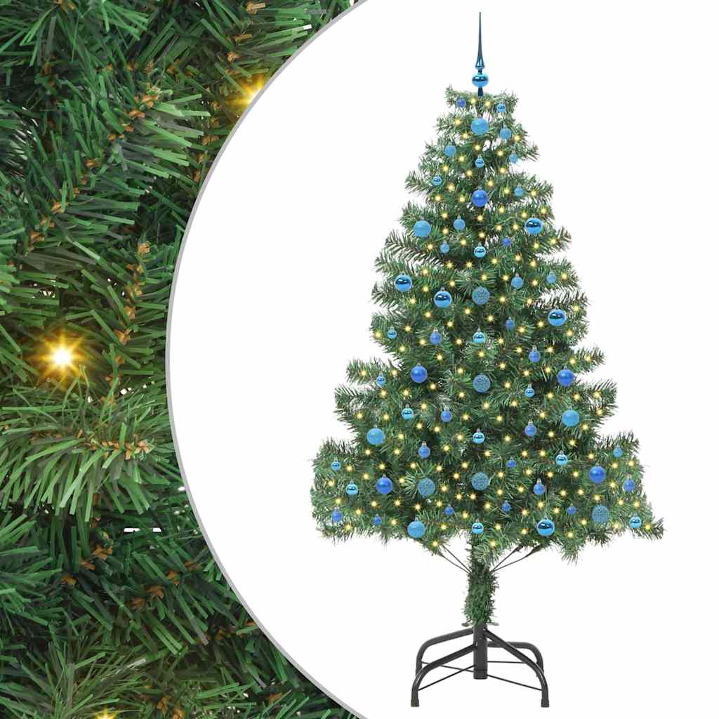 vidaXL Christmas Tree Green 210 cm PVC - 49434