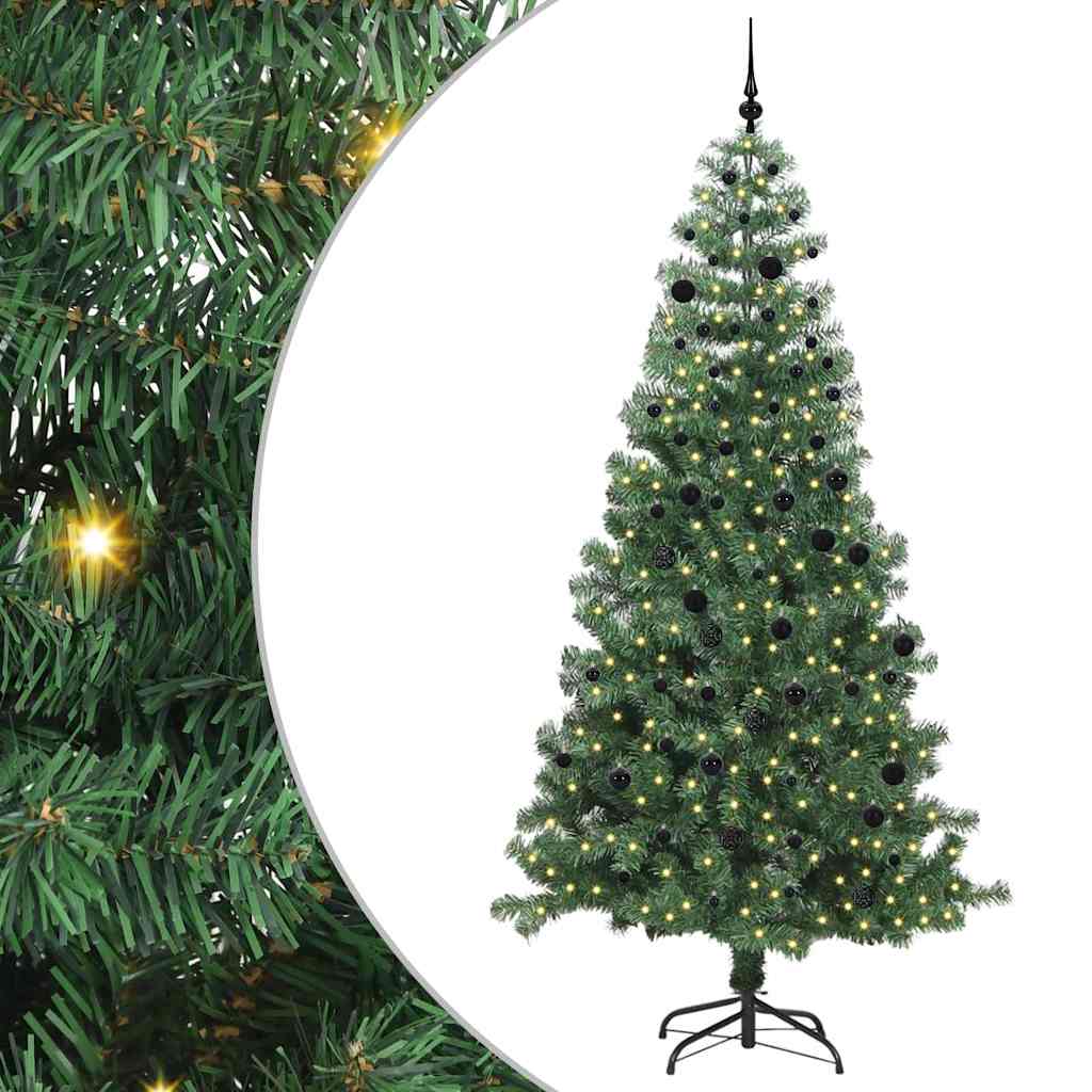 vidaXL Christmas Tree Green 240 cm PVC