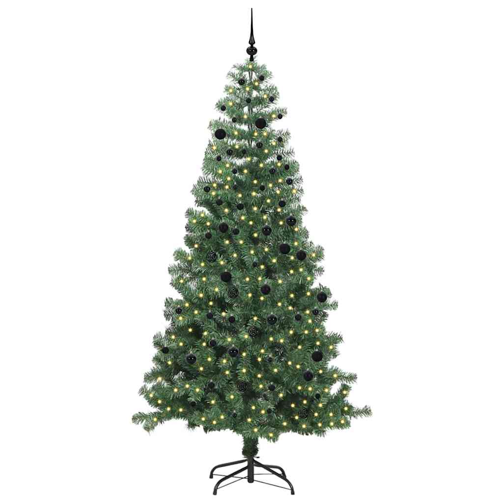 vidaXL Christmas Tree Green 240 cm PVC