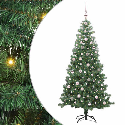vidaXL Christmas Tree Green 240 cm PVC - 49438