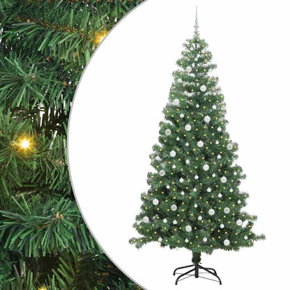 vidaXL Christmas Tree Green 240 cm PVC - 49441
