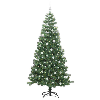 vidaXL Christmas Tree Green 240 cm PVC - 49441