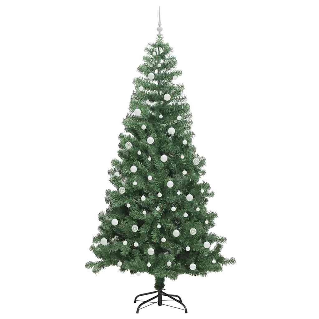 vidaXL Christmas Tree Green 240 cm PVC - 49441