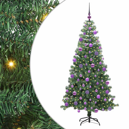 vidaXL Christmas Tree Green 240 cm PVC - 49446