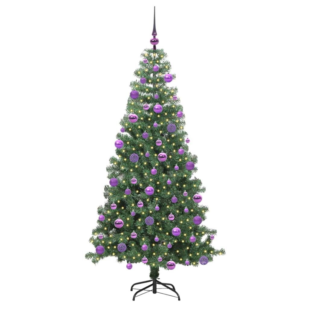 vidaXL Christmas Tree Green 240 cm PVC - 49446