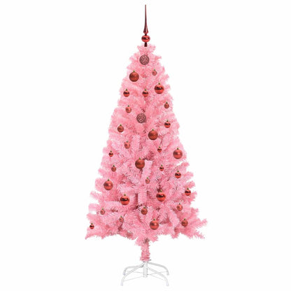 vidaXL Christmas Tree Pink 150 cm PVC
