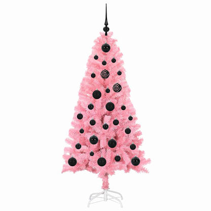 vidaXL Christmas Tree Pink 150 cm PVC - 49498