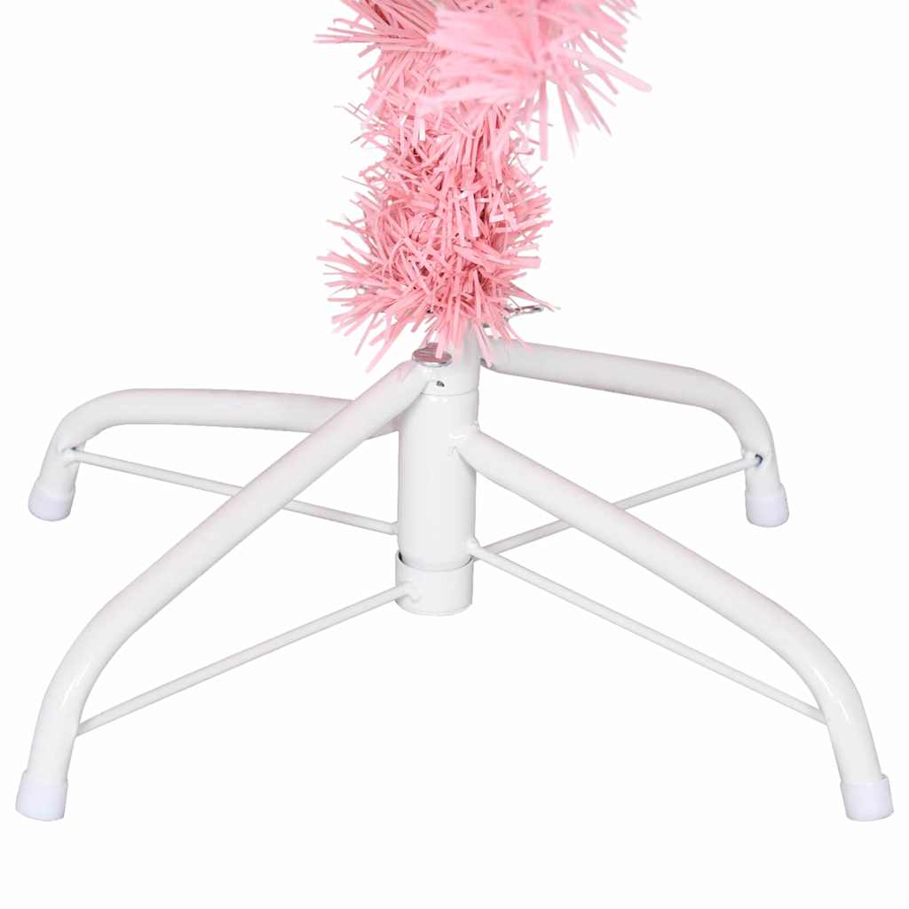 vidaXL Christmas Tree Pink 150 cm PVC - 49501