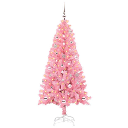 vidaXL Christmas Tree Pink 150 cm PVC - 49501