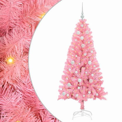 vidaXL Christmas Tree Pink 150 cm PVC - 49502