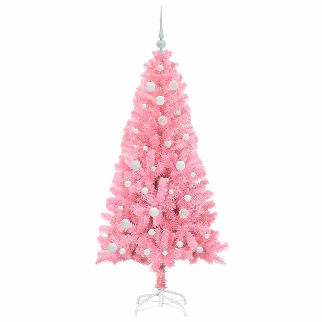 vidaXL Christmas Tree Pink 150 cm PVC - 49502