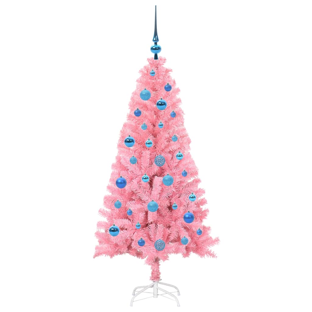vidaXL Christmas Tree Pink 150 cm PVC - 49520