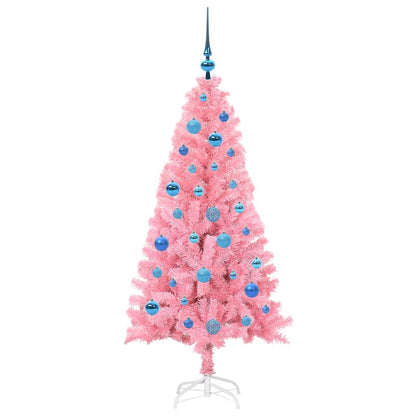vidaXL Christmas Tree Pink 150 cm PVC - 49520